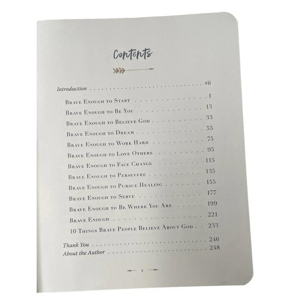 100 Days to Brave Deluxe Edition Brown Leather Bound Devotions Book Annie Downs‎